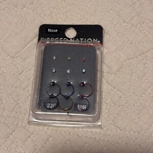 Colorful Nose Ring Collection